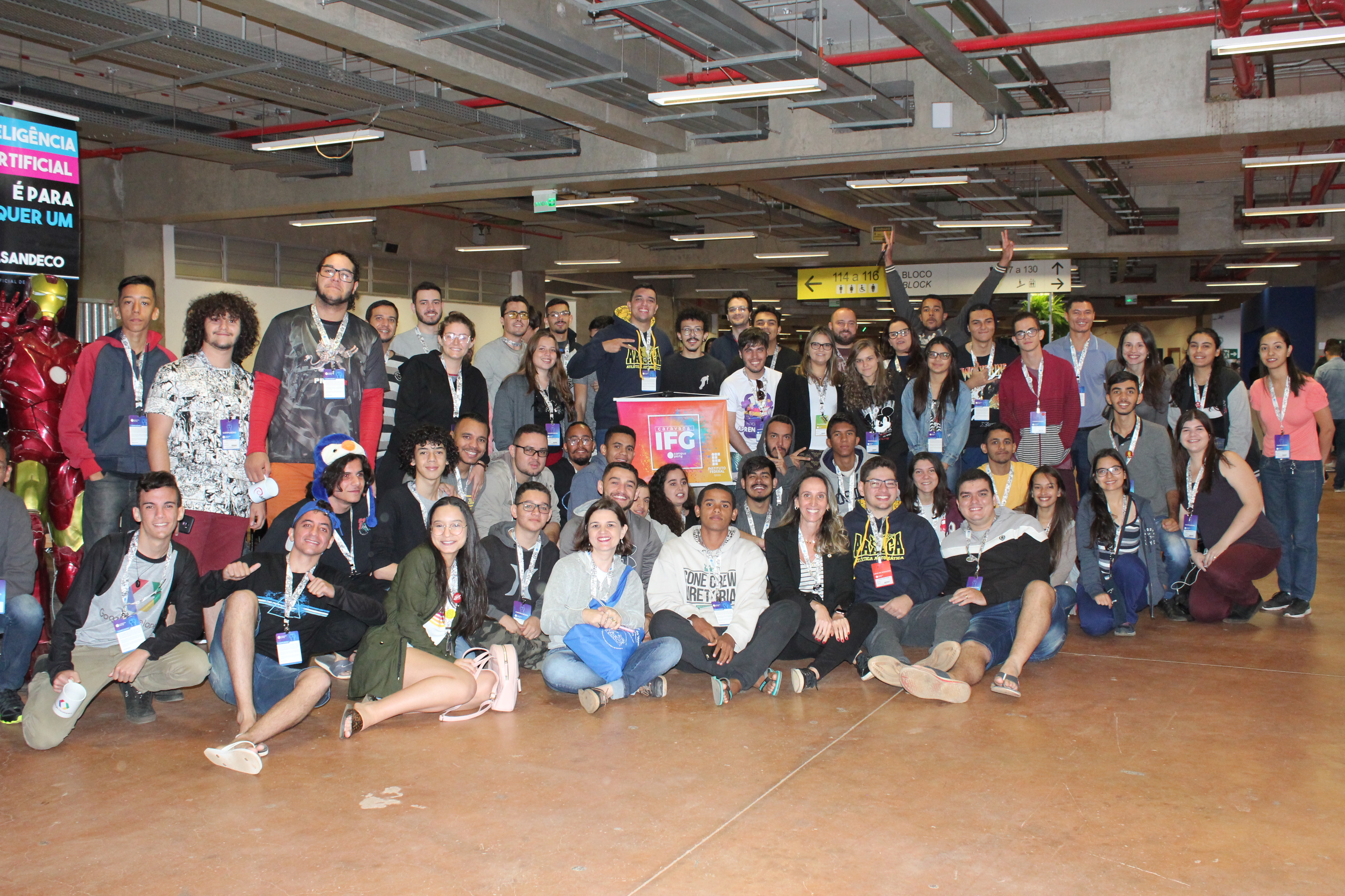 Alunos e servidores de diversos câmpus do IFG marcaram presença na Campus Party Brasília e também estarão na Campus Party Goiás